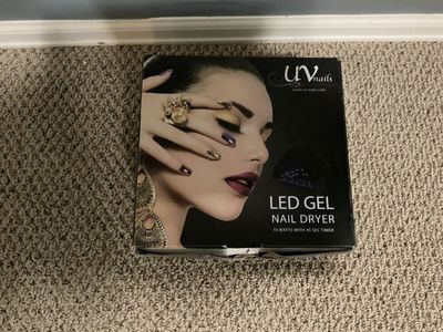 Gel nail drying machine
