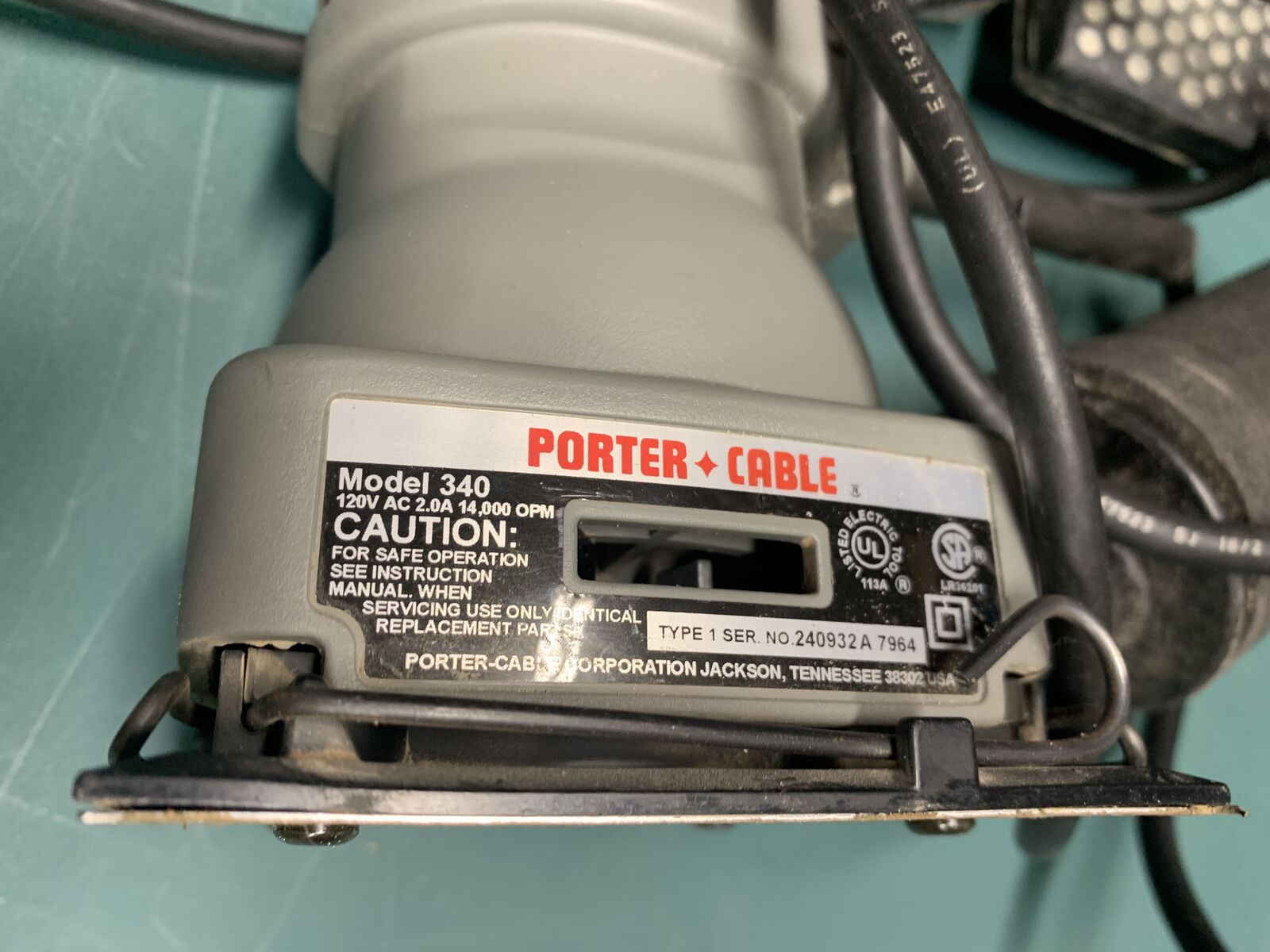 Porter Cable Palm Grip Finishing Sander