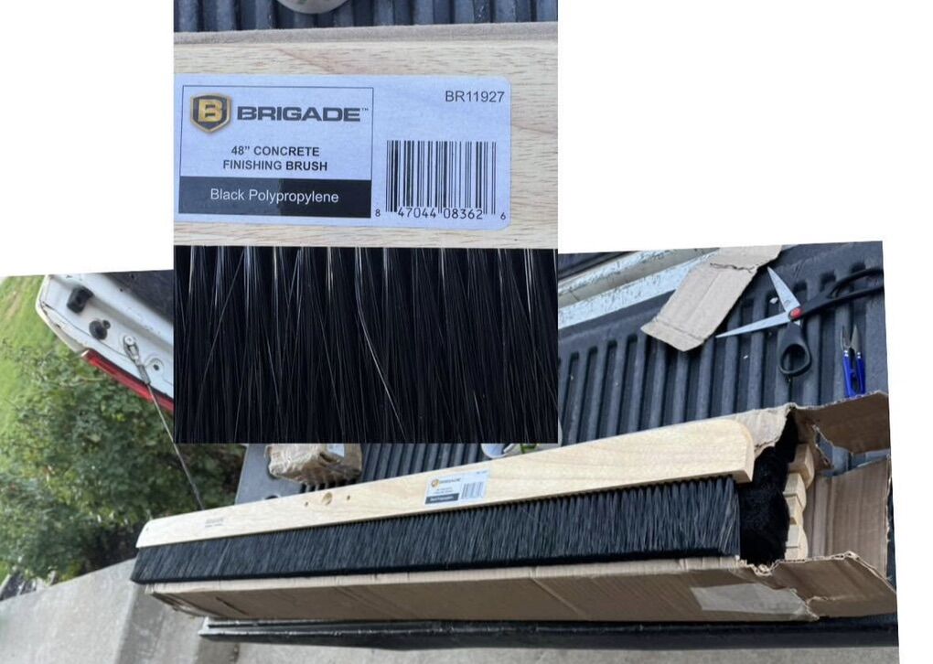 48 Inch Concrete Broom