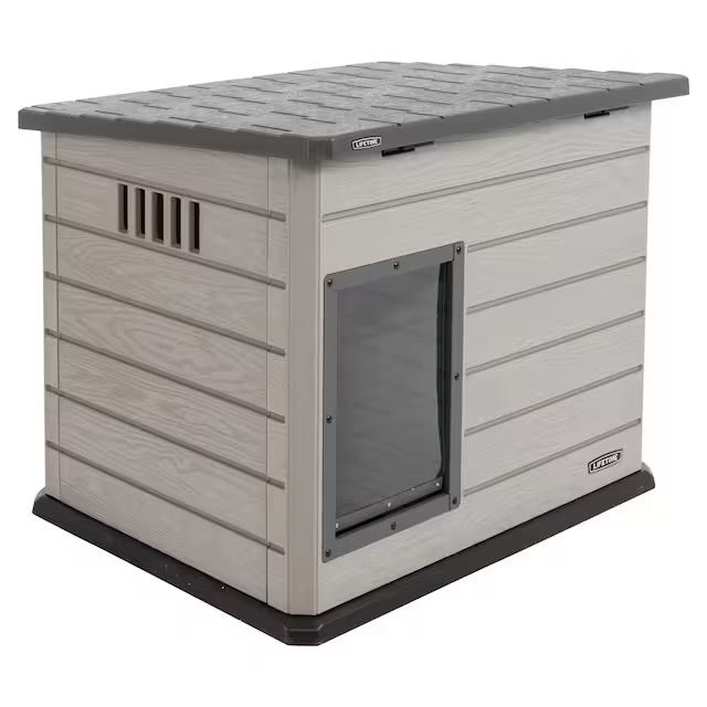 Lifetime Large Deluxe Doghouse with Heating Option