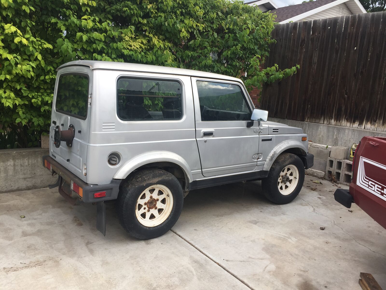 1988 Suzuki Samauri Tin Top No Drivetrain Solid body, Almost perfect
