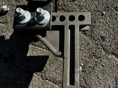 Heavy duty tow hitch, shocked, absorber