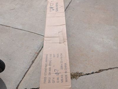 San Hima 270 passenger side awning brand new in box