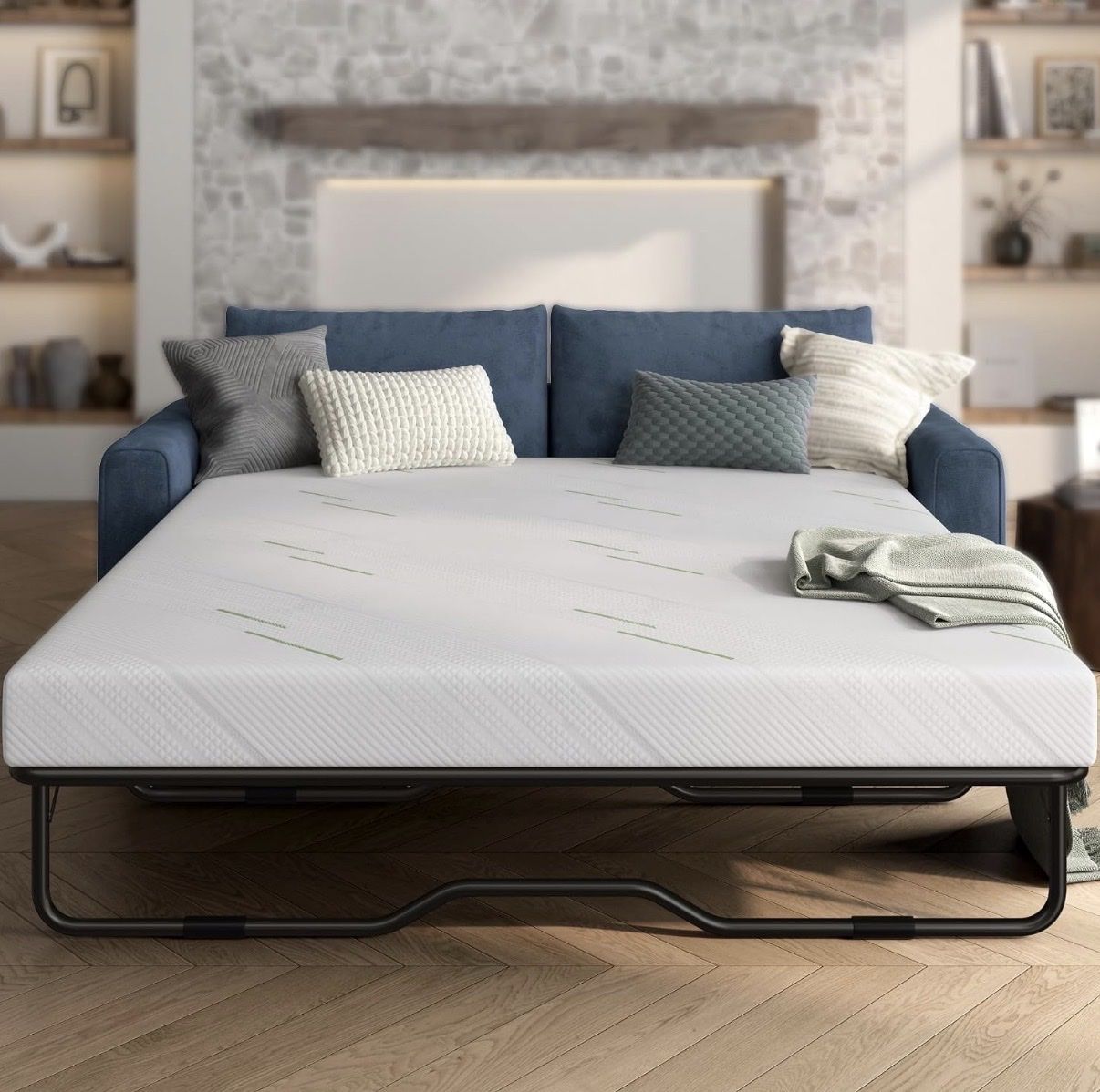 Brand new! 4 Inch Gel Memory Foam Sofa Mattress Queen Size(SOFA NOT INCLUDED)