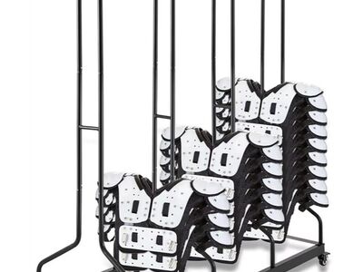 Football pads rack NEW hold up to 60 shoulder pads