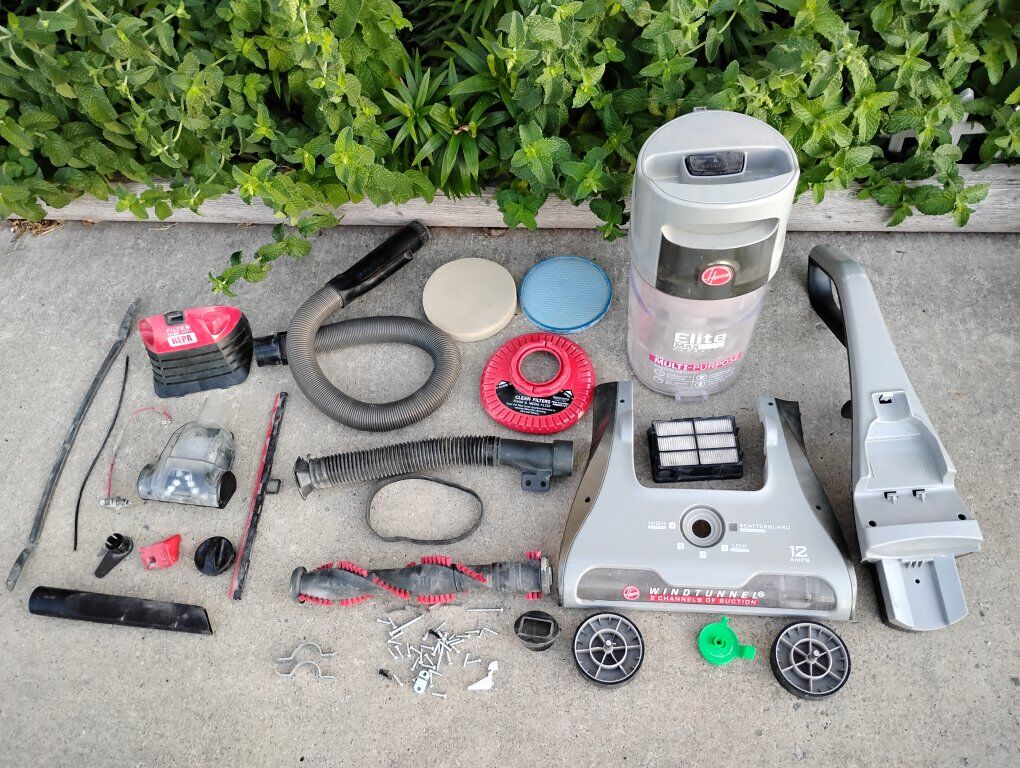 Hoover Windtunnel Elite Max Canister Vacuum Parts, no motor.