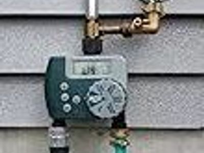 Orbit 58910 Programmable Hose Faucet Timer, 2 Outlet, Green - new