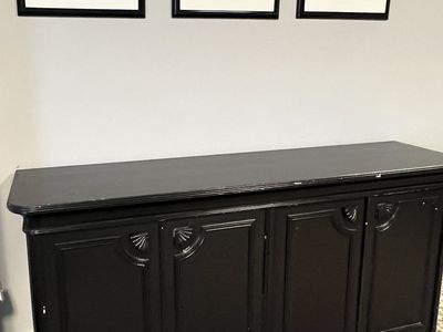 FREE Black Storage Cabinet - 72" Wide (You Haul)