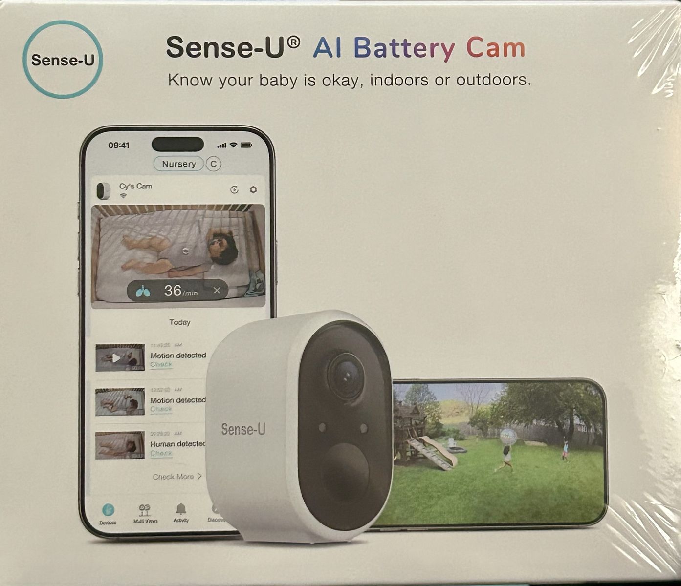 Sense-U AI Battery Cam