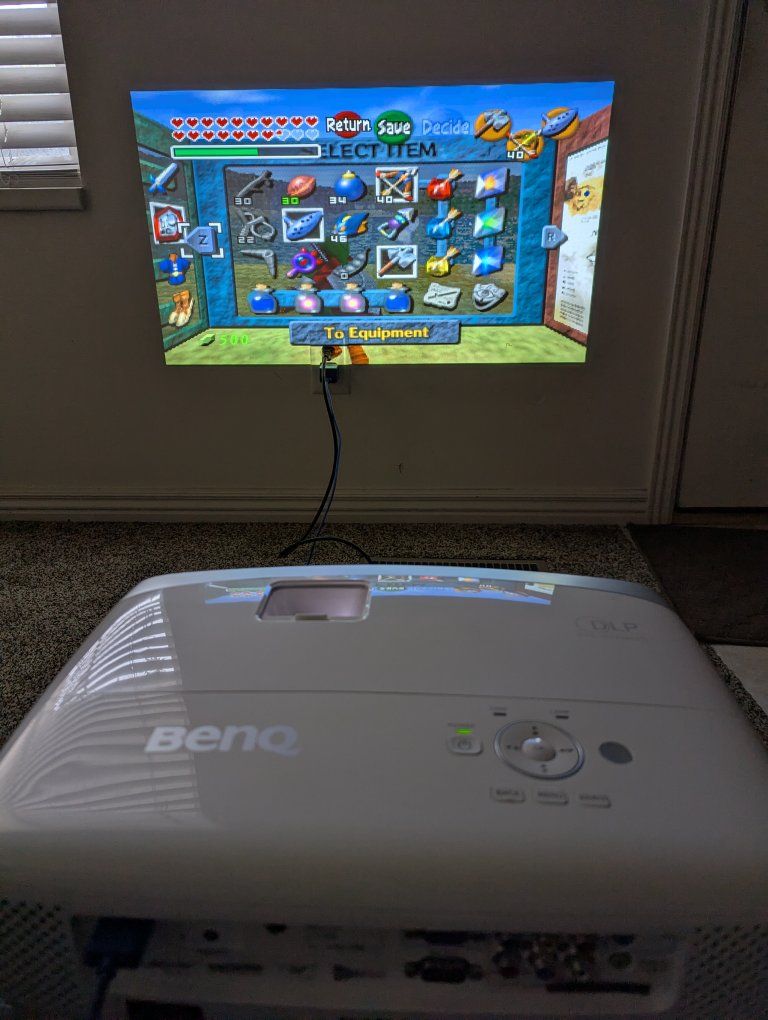 BenQ 3D Projector for gaming and 3D