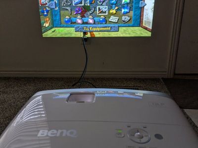 BenQ 3D Projector for gaming and 3D