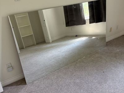 Massive mirror for bathroom or workout room