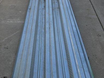 4x Corrugated Metal - Galvanized Steel Sheets