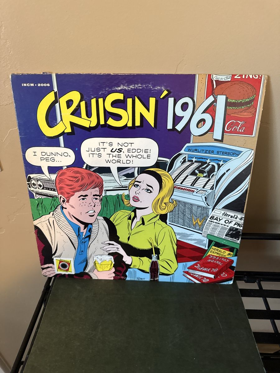 Cruisin' 1961 Vinyl Record LP Album Increase Records INCM 2006