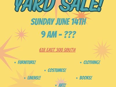 Multi Household Yard Sale