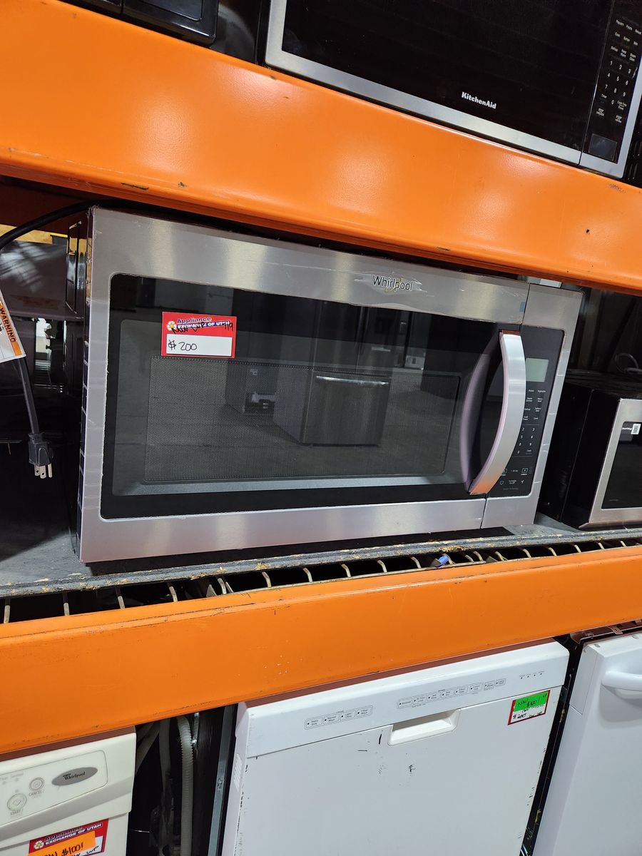 Whirlpool Stainless Steel Over-the-Range Microwave - Sleek Design, Powerful Performance