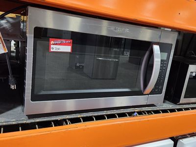 Whirlpool Stainless Steel Over-the-Range Microwave - Sleek Design, Powerful Performance
