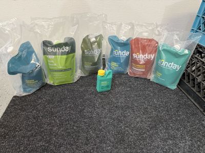 Sunday fertilizer set all NEW in package $100 all
