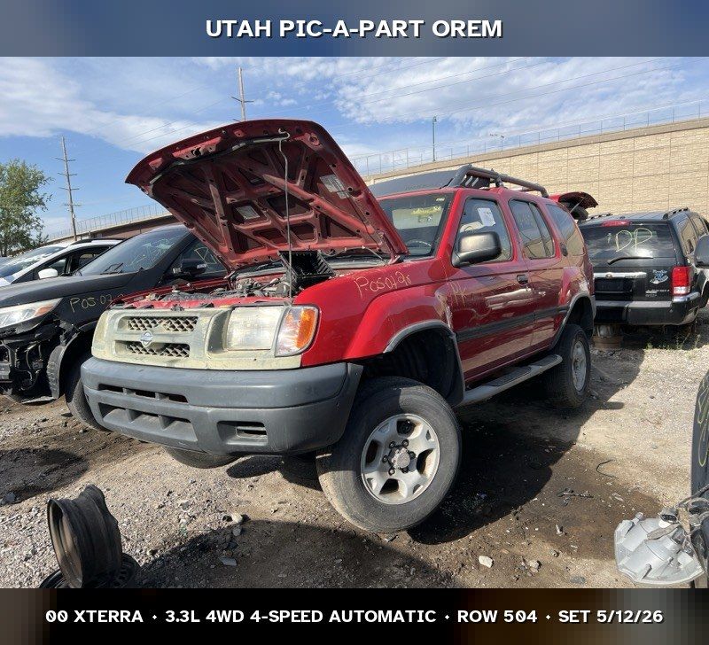 2000 Nissan Xterra Parts - UTPAP Orem