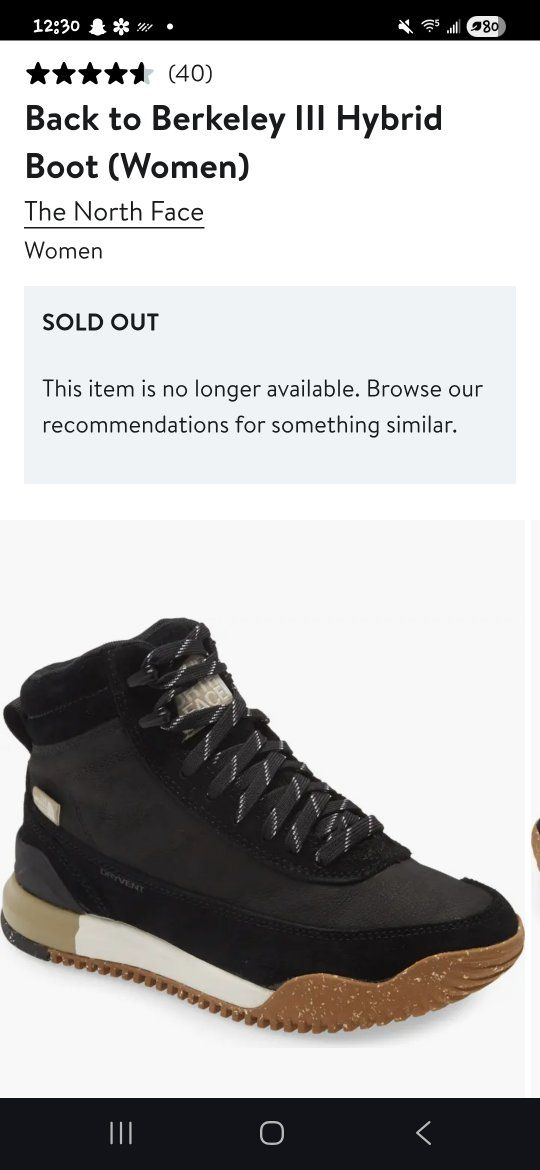 the north face womens boots