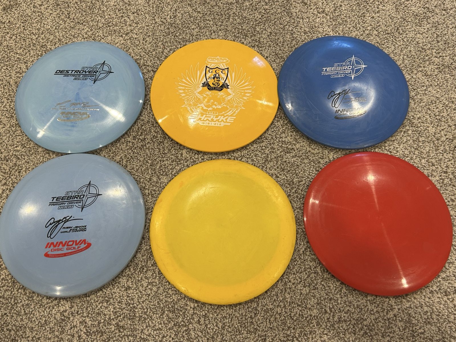 Vintage Disc Golf Discs