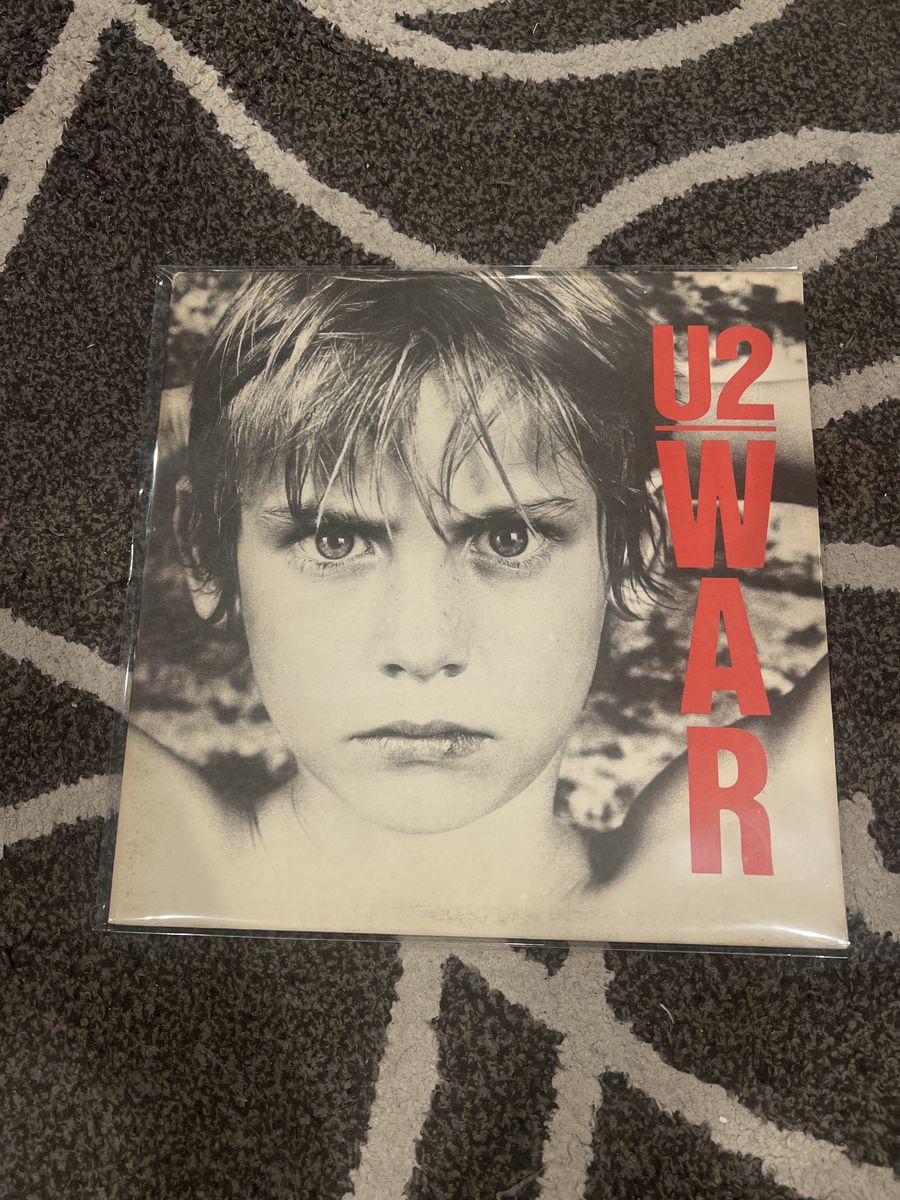 U2 War vinyl