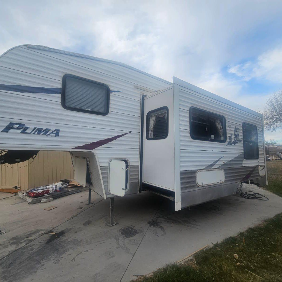 2008 puma fifth wheel camper