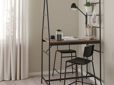 IKEA HAVERUD Table with Storage Ladder - Discontinued/Functional.