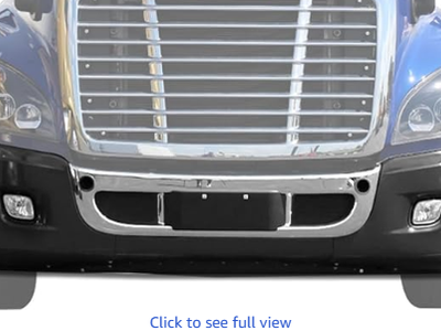 Freightliner Cascadia 2008-2017 Front Black Center Bumper Inner Reinforcement