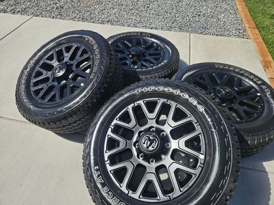 2026 dodge ram 3500 take off 8x6.5 midnight edition 20 inch