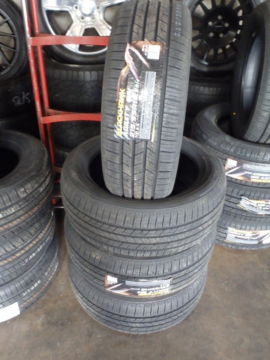 215/55R18 BLACKHAWK AGILITY SUV SET OF BRAND NEW TIRES