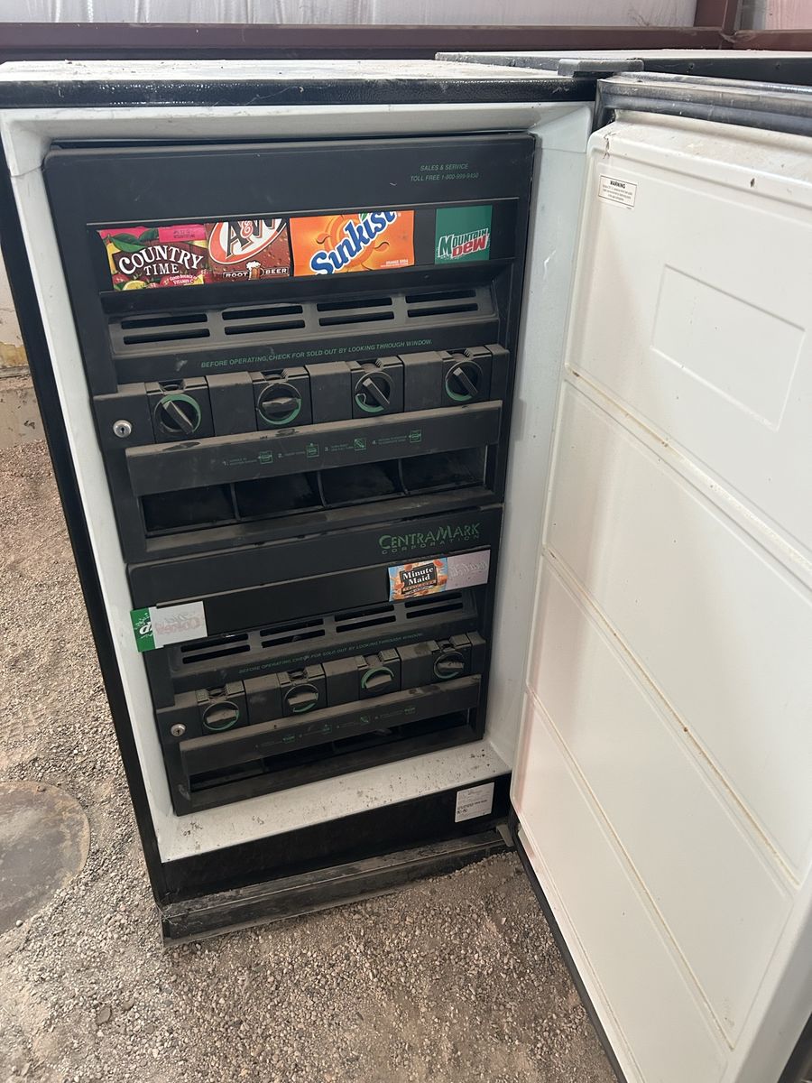 Soda vending machine