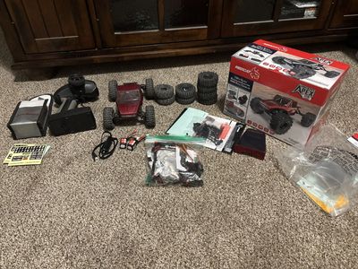Redcat Ascent Apex 1/18 Scale Brushless RC Rock Crawler with Extras