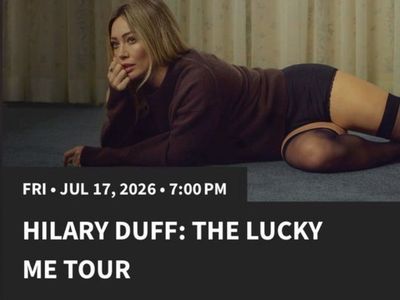 Hilary Duff: 2 GA Lawn Tickets