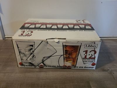 Libbey Flare 16-ounce drinking glass set of 12