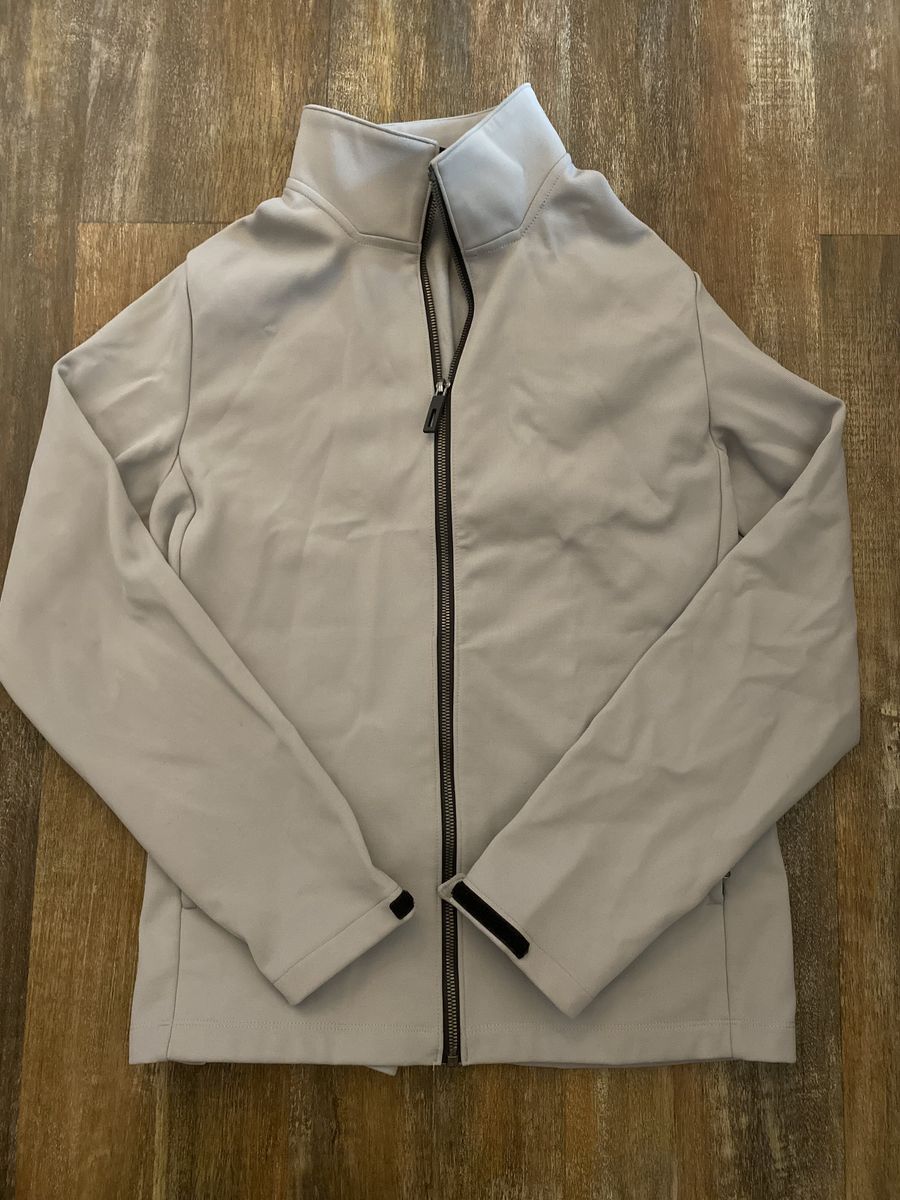 32 degrees grey mens zip up jacket medium