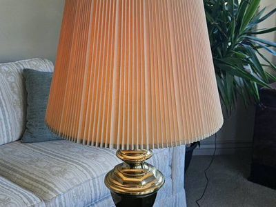 Vintage Stiffel Brass Table Lamp 32"Tall