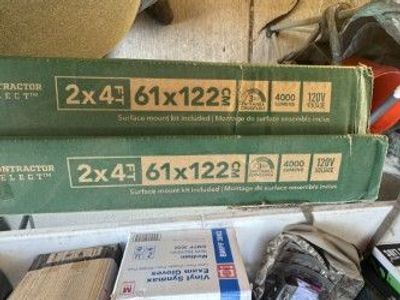 Lithonia Lighting CPANL 2x4 LED Flat Panel Light, 2 ft. by 4 ft. LED Light Panel,