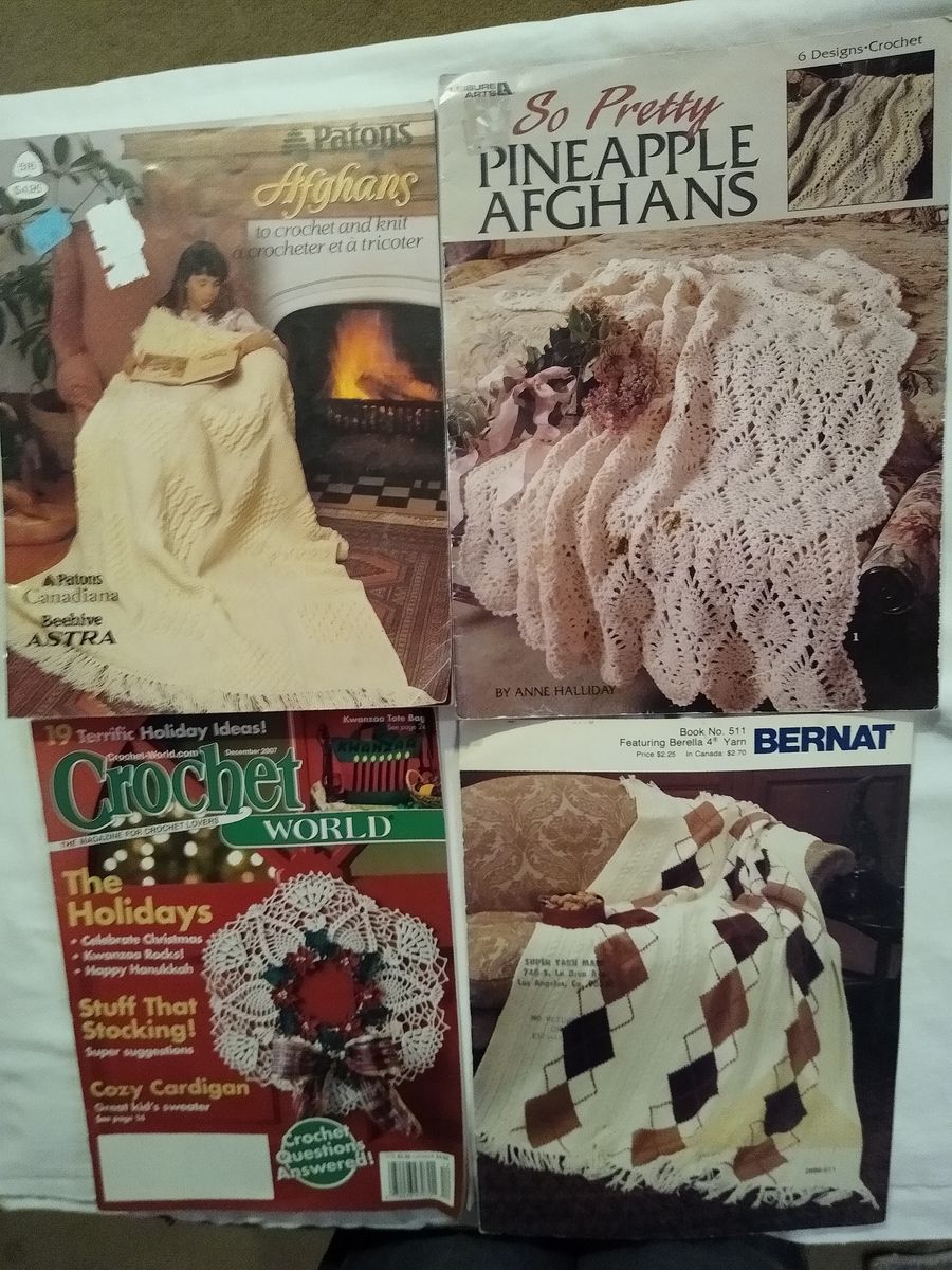 Afghan Patterns & Crochet Magazine