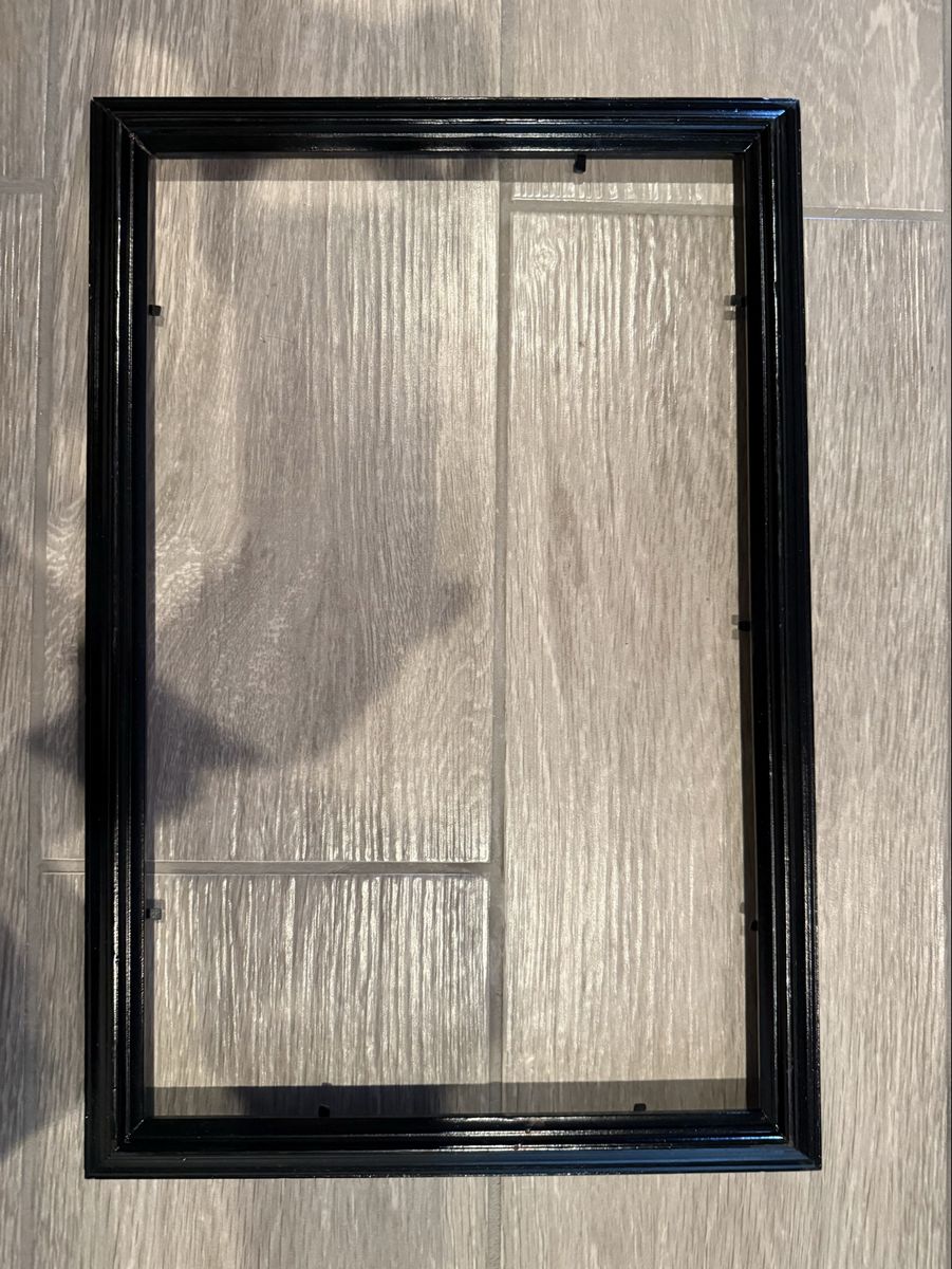 Black Wooden Picture Frame 
