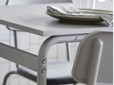 Grey IKEA Table