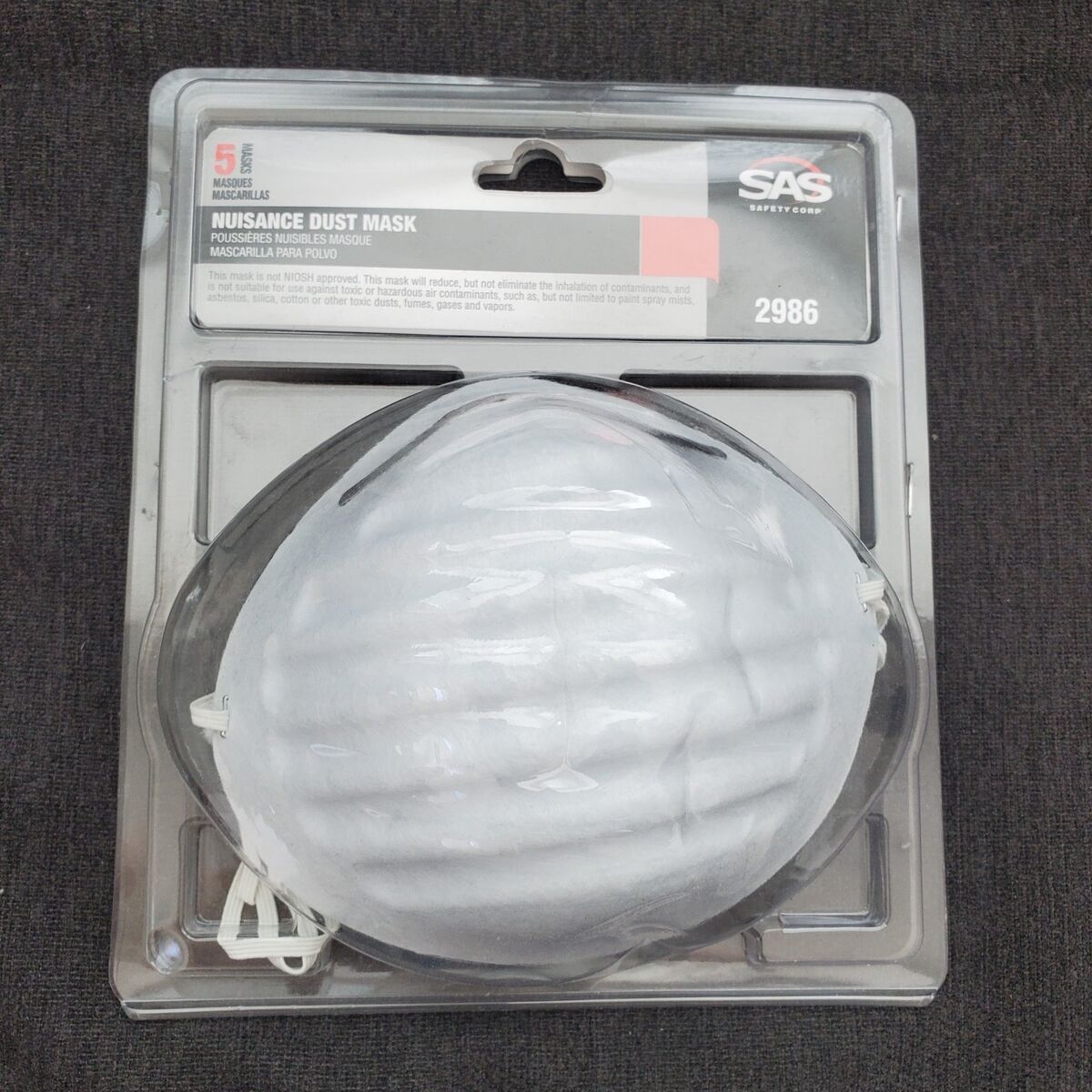 New 4 pack of Dust Masks Face Masks