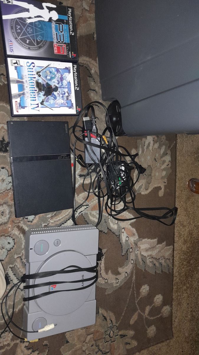 Playstation 1 and Playstation 2