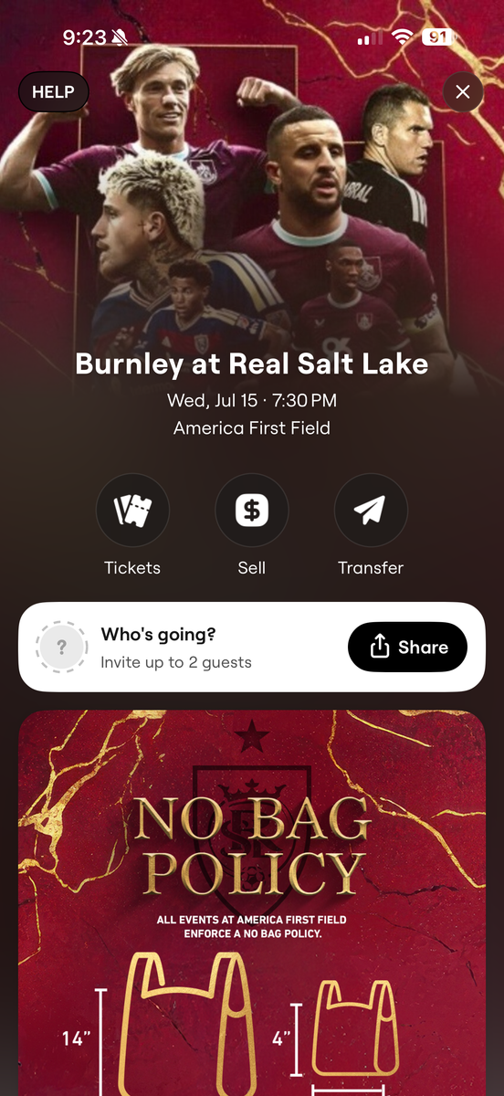 Rsl vs Burnley