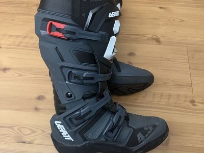 Leatt 4.5 Enduro Boots - Graphene, Men's Size 11 - New Off-Road Motorcycle Footwear