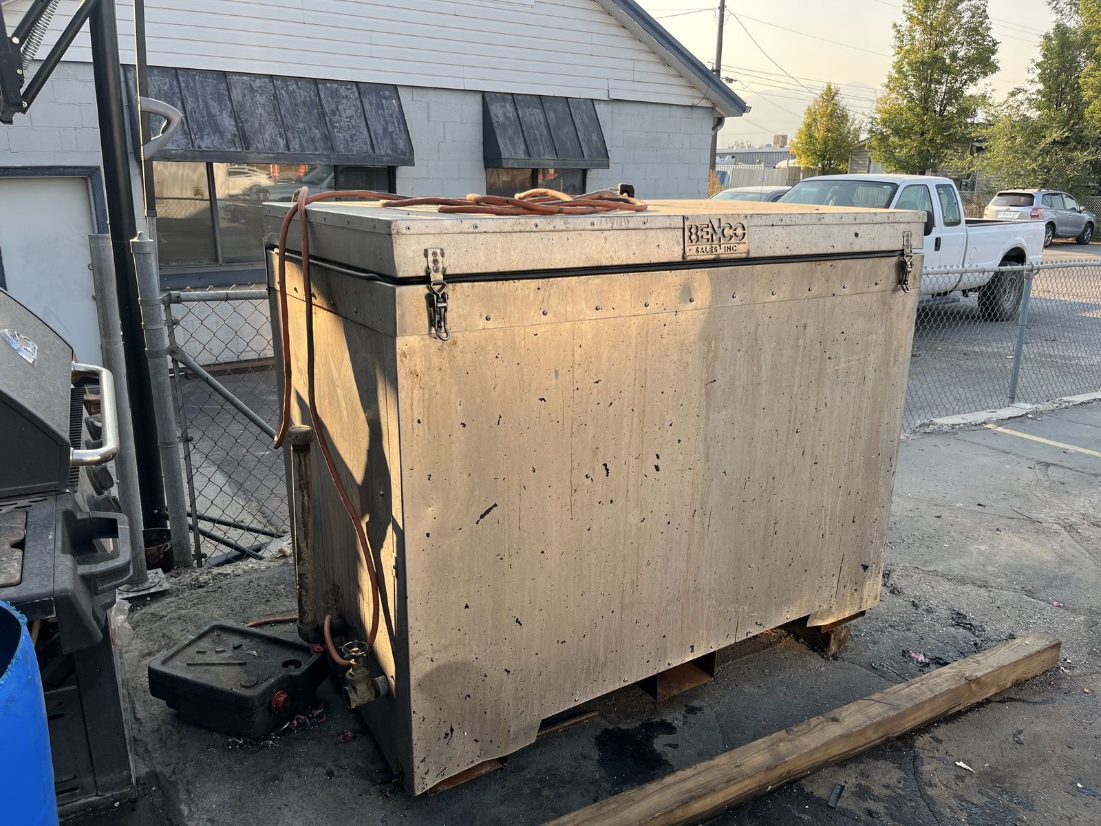 Benco Sales Powder coat strip tank