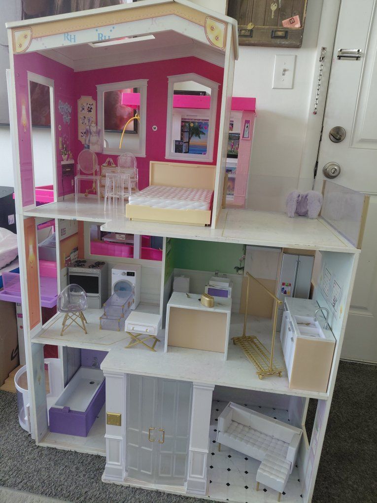 Rainbow House Doll