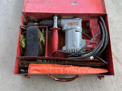 Hilti Concrete hammer drill plus bits
