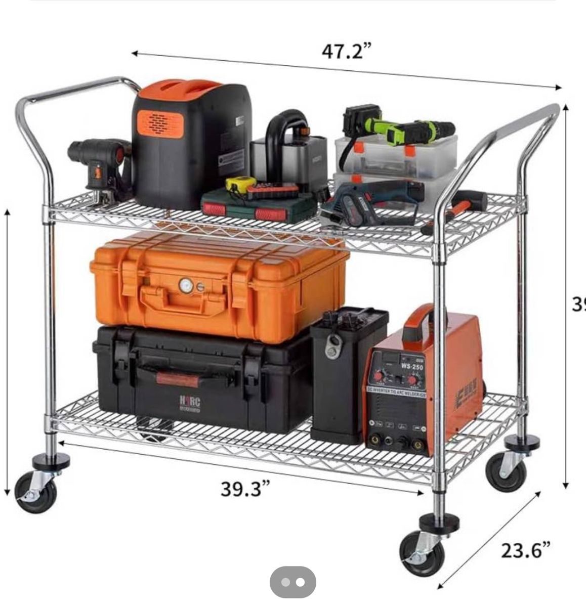 Metal Rolling Cart