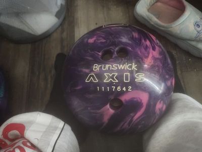 Brunswick bowling ball/bag